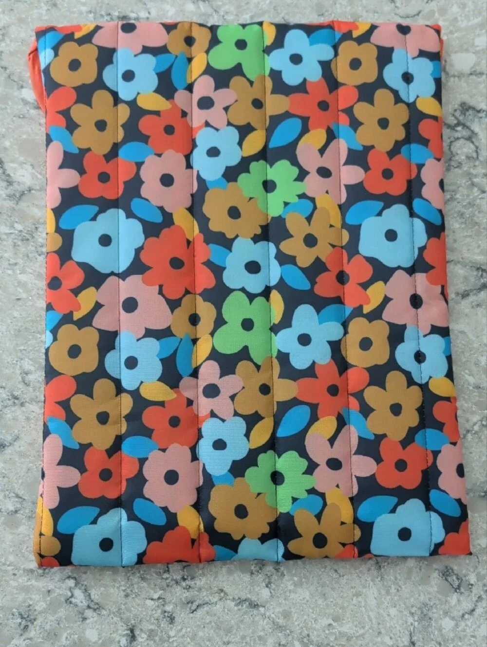 Floral Padded Tablet Sleeve in Multi-Color